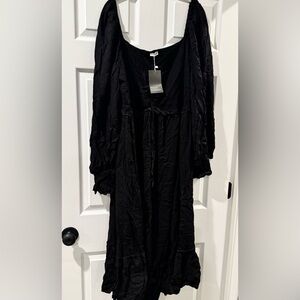 Elegant Black Women's Dress
